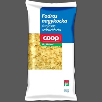 COOP 4 tojásos Fodros nagykocka 500g